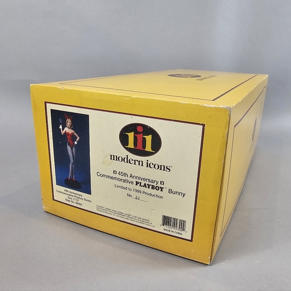 Limited Edition Commemorative Playboy Bunny (Repaired Ear) - Picture 5 of 11